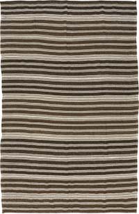Vintage Anatolian Kilim Rug - 6' 11" x 10' 7" (83" x 127")