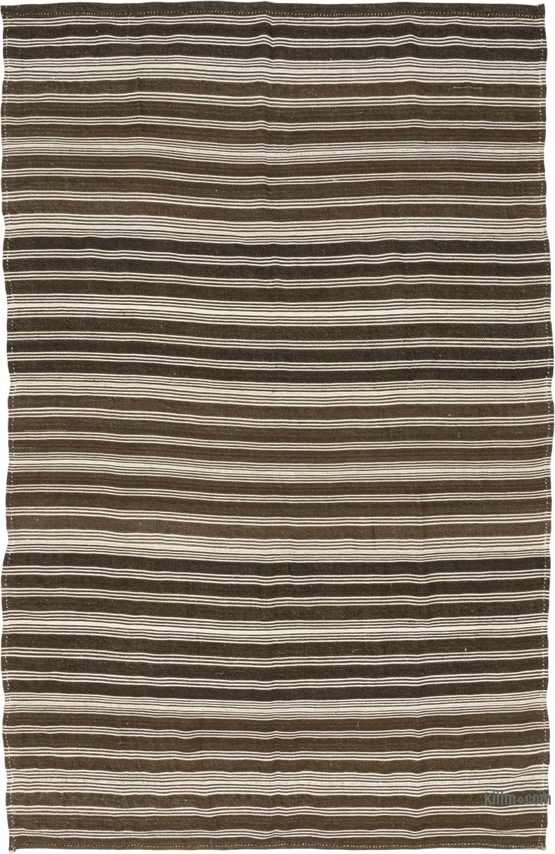 Vintage Anatolian Kilim Rug - 6' 11" x 10' 7" (83" x 127") - K0085561