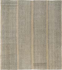 Vintage Anatolian Kilim Rug - 10' 4" x 11' 11" (124" x 143")