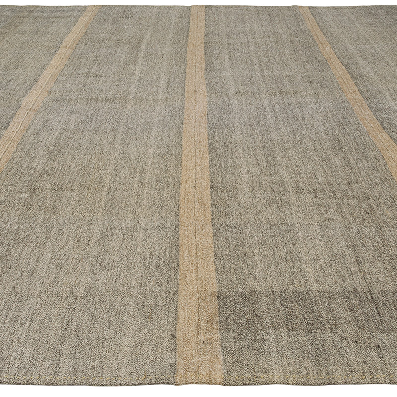 Vintage Anatolian Kilim Rug - 10' 4" x 11' 11" (124" x 143") - K0085566