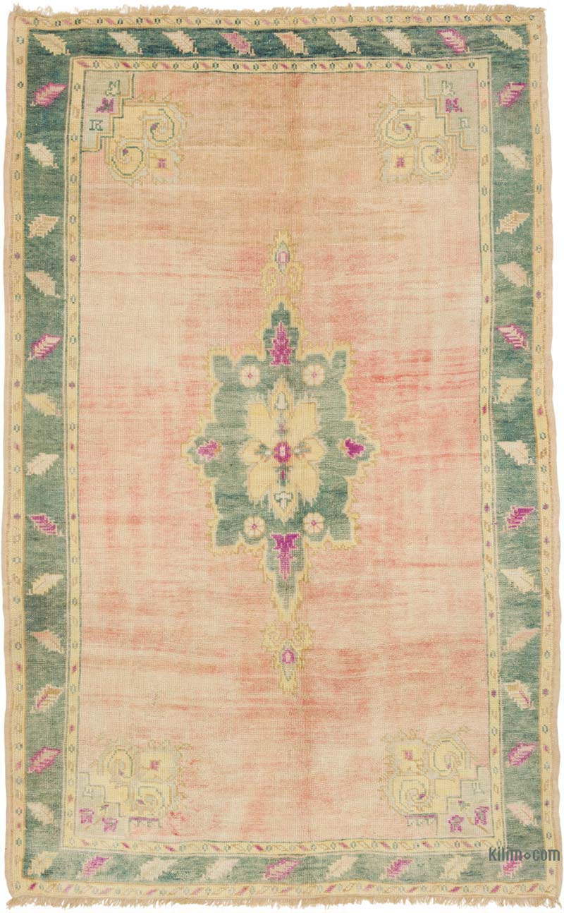 El Dokuma Vintage Halı - 180 cm x 277 cm - K0085569