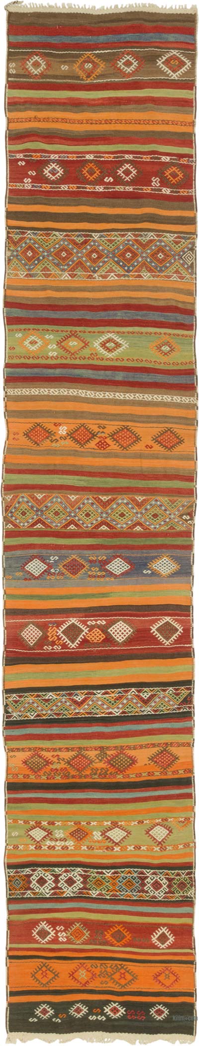 Corredor Sivas Afyon Kilim - 88 cm x 465 cm