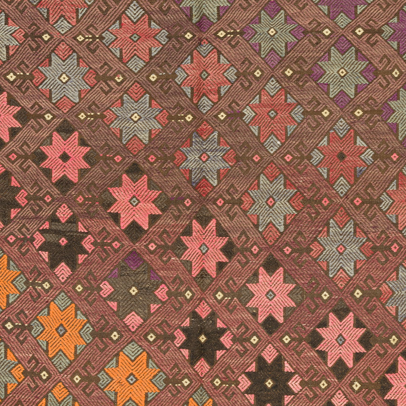 Vintage Anatolian Jijim Rug - 5' 4" x 8' 2" (64" x 98") - K0085573