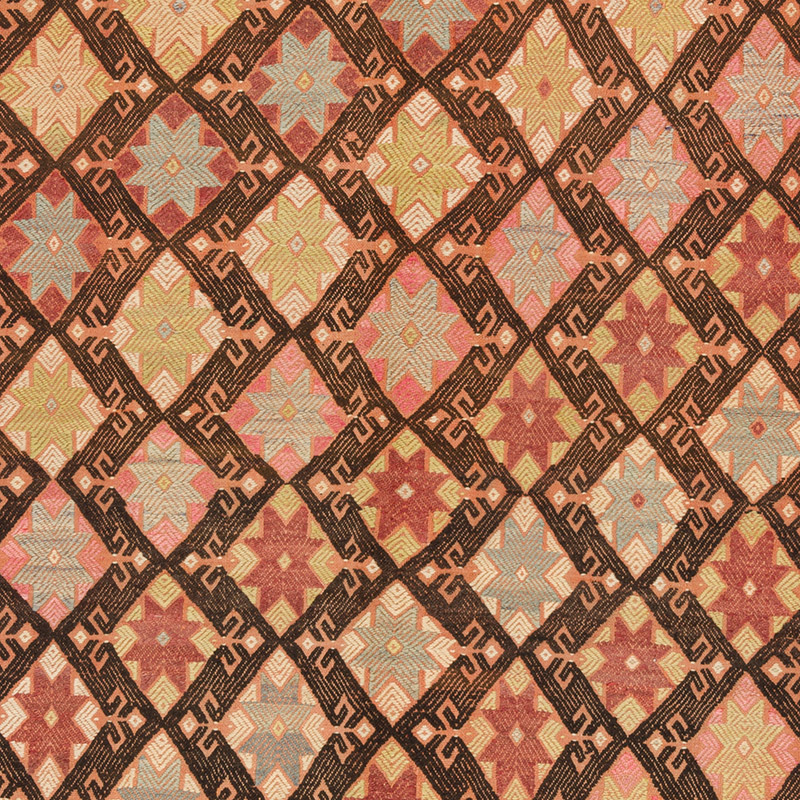 Vintage Anatolian Jijim Rug - 6' 3" x 7' 8" (75" x 92") - K0085575