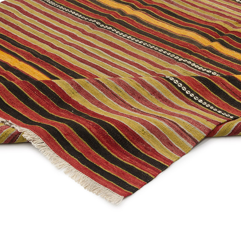 Vintage Konya Kilim Rug - 5' 1" x 8' 7" (61" x 103") - K0085576