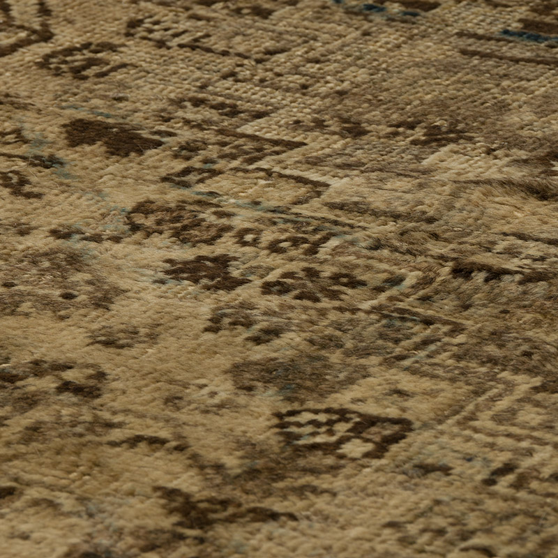 Alfombra Vintage Turca Anudada a Mano - 171 cm x 253 cm - K0085577