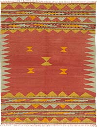 Vintage Çal Kilimi - 116 cm x 144 cm