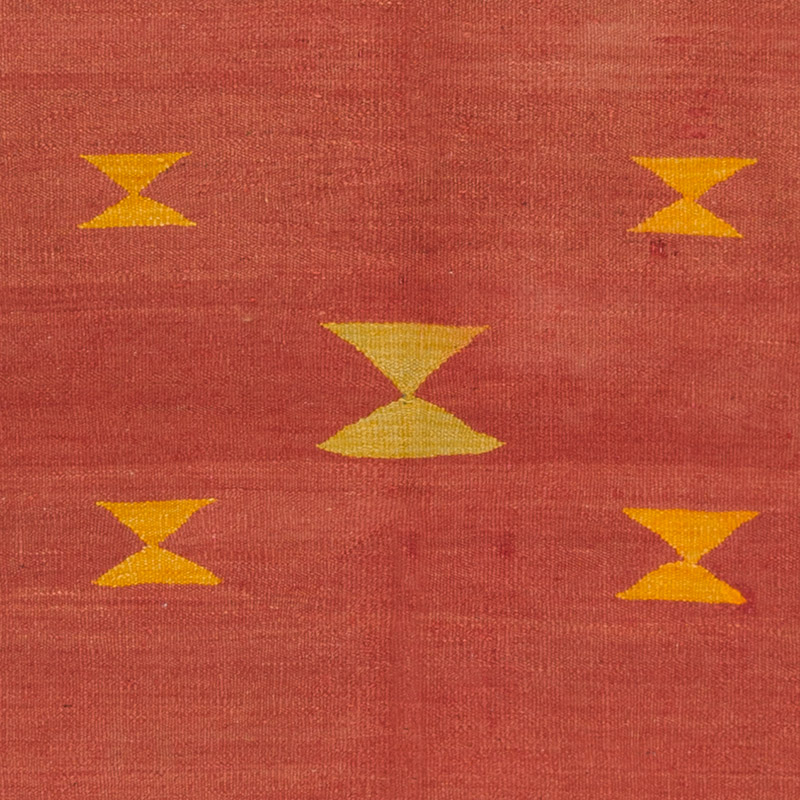 Vintage Cal Kilim Rug - 3' 10" x 4' 9" (46" x 57") - K0085578