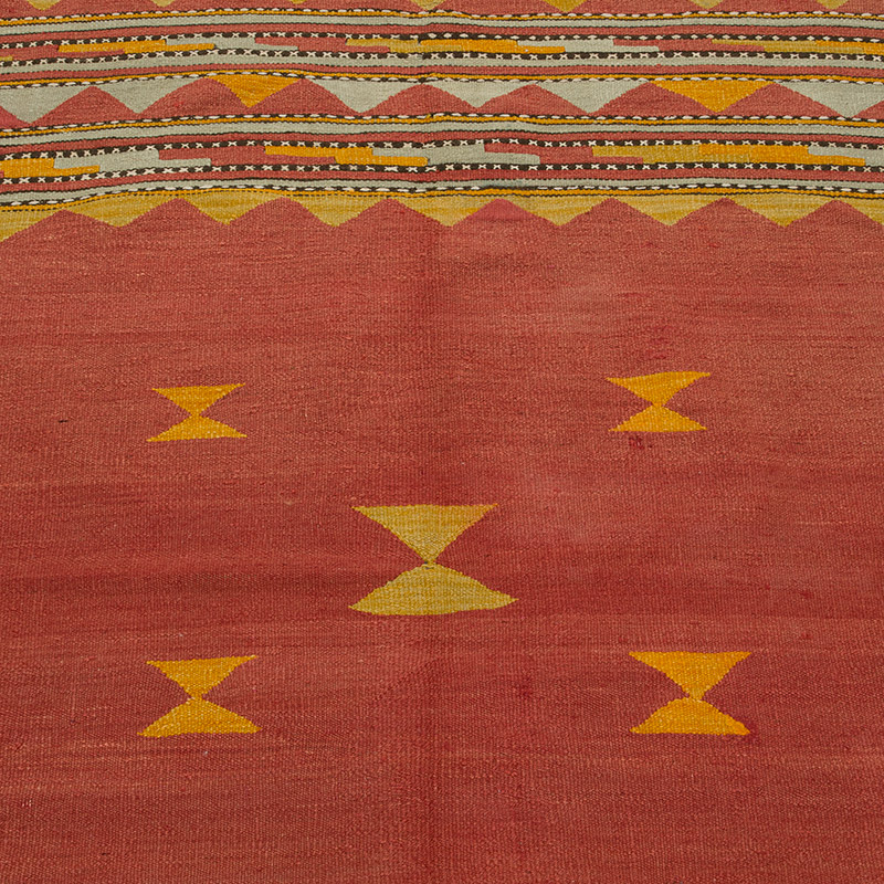 Vintage Cal Kilim Rug - 3' 10" x 4' 9" (46" x 57") - K0085578