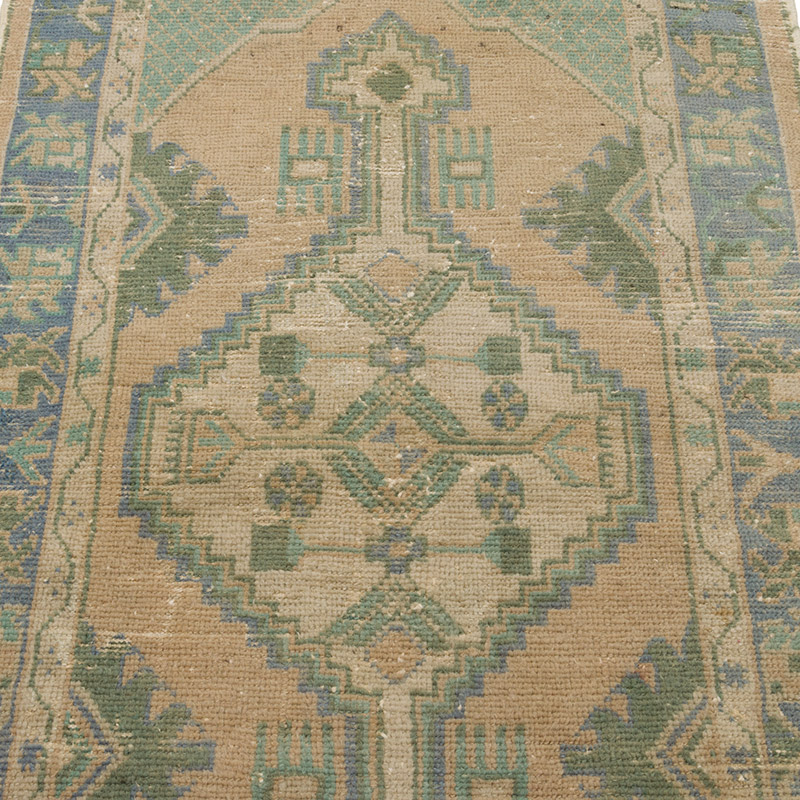 El Dokuma Vintage Halı - 81 cm x 146 cm - K0085579