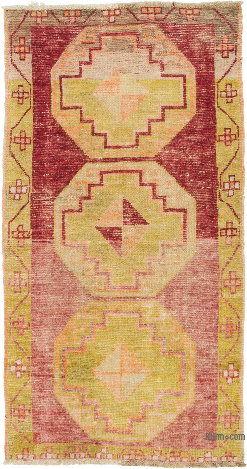 Vintage Turkish Hand-Knotted Rug - 2' 6" x 4' 8" (30" x 56") - K0085580