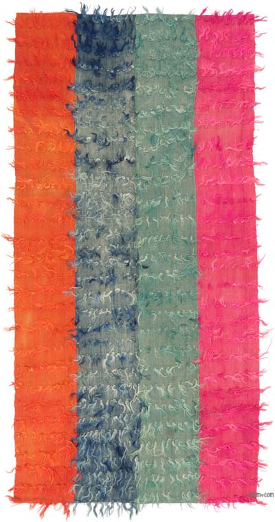 Vintage Filikli Tülü - 135 cm x 272 cm