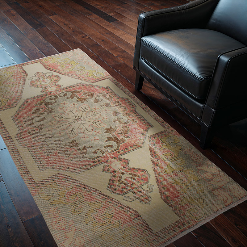 El Dokuma Vintage Hali - 105 cm x 183 cm - K0085583