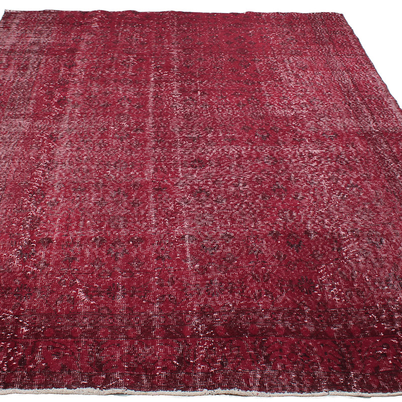 Alfombra Turca Vintage Sobre-teñida - 196 cm x 260 cm - K0085595