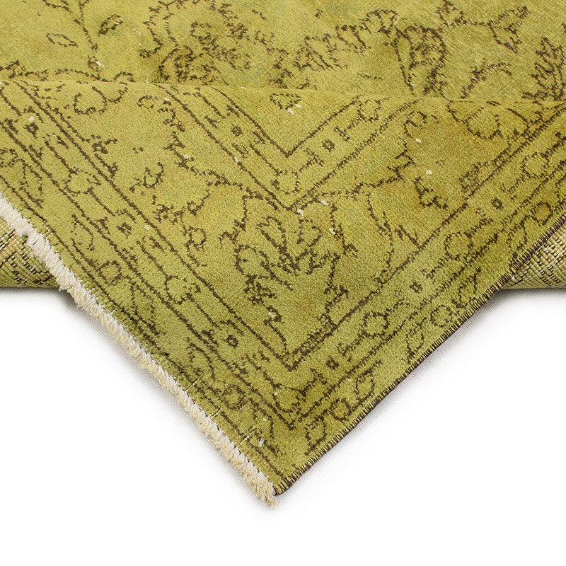 Alfombra Turca Vintage Sobre-teñida - 143 cm x 257 cm - K0085596