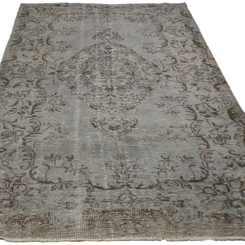 Alfombra Turca Vintage Sobre-teñida - 168 cm x 285 cm - K0085599