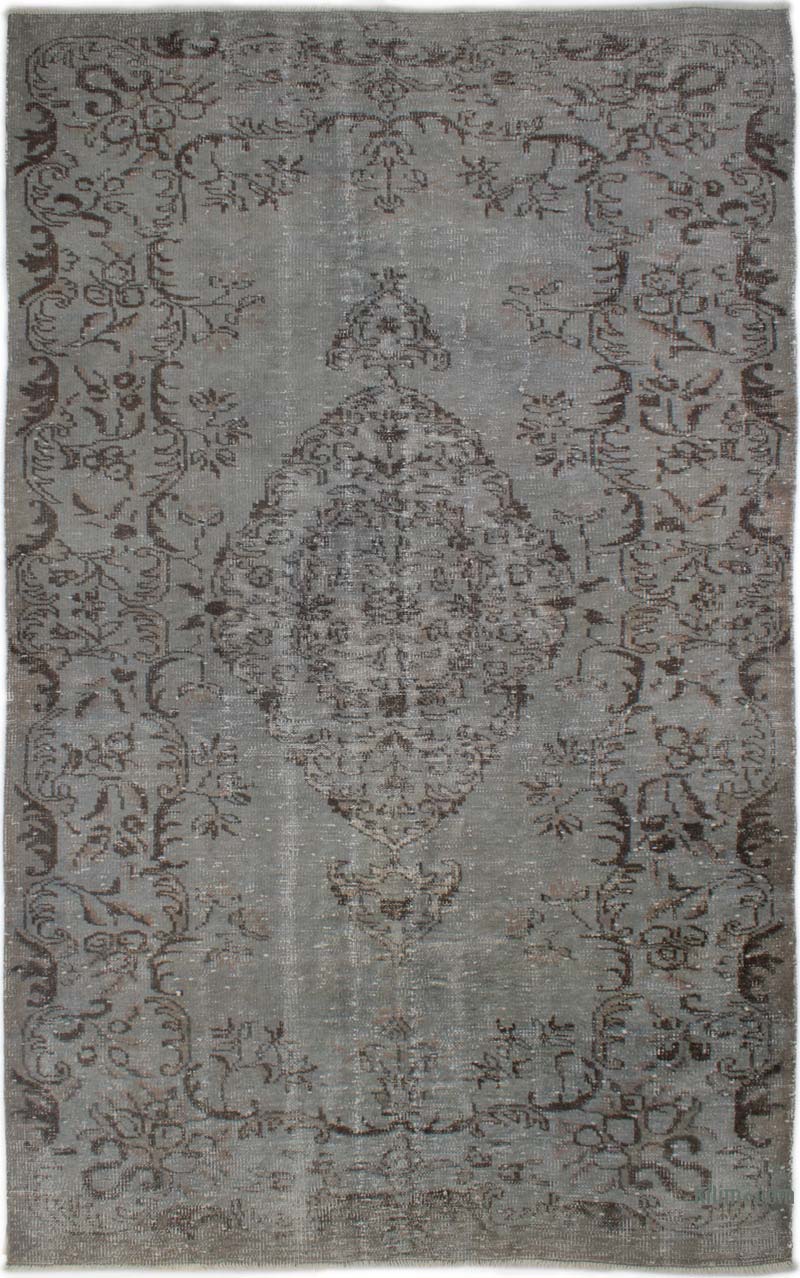 Alfombra Turca Vintage Sobre-teñida - 168 cm x 285 cm - K0085599