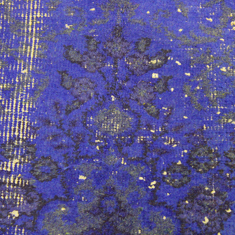 Alfombra Turca Vintage Sobre-teñida - 145 cm x 274 cm - K0085602