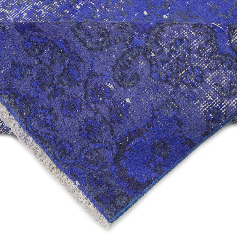 Alfombra Turca Vintage Sobre-teñida - 145 cm x 274 cm - K0085602