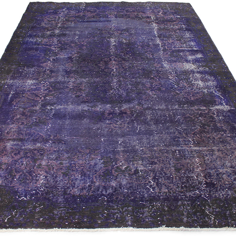 Alfombra Turca Vintage Sobre-teñida - 191 cm x 297 cm - K0085603