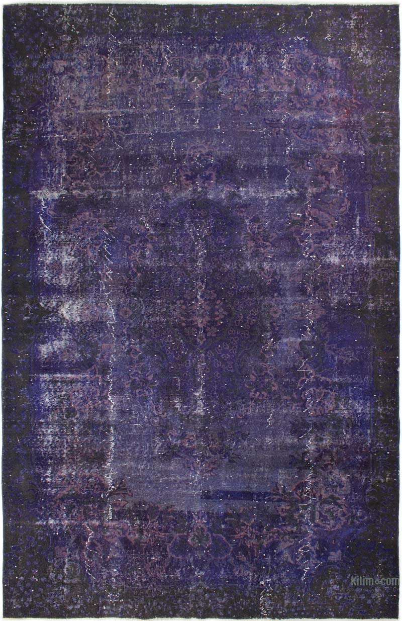 Alfombra Turca Vintage Sobre-teñida - 191 cm x 297 cm - K0085603