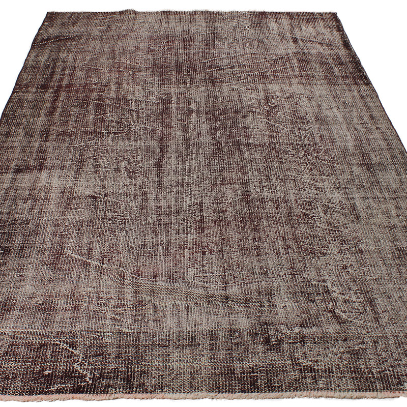 Alfombra Turca Vintage Sobre-teñida - 161 cm x 266 cm - K0085604