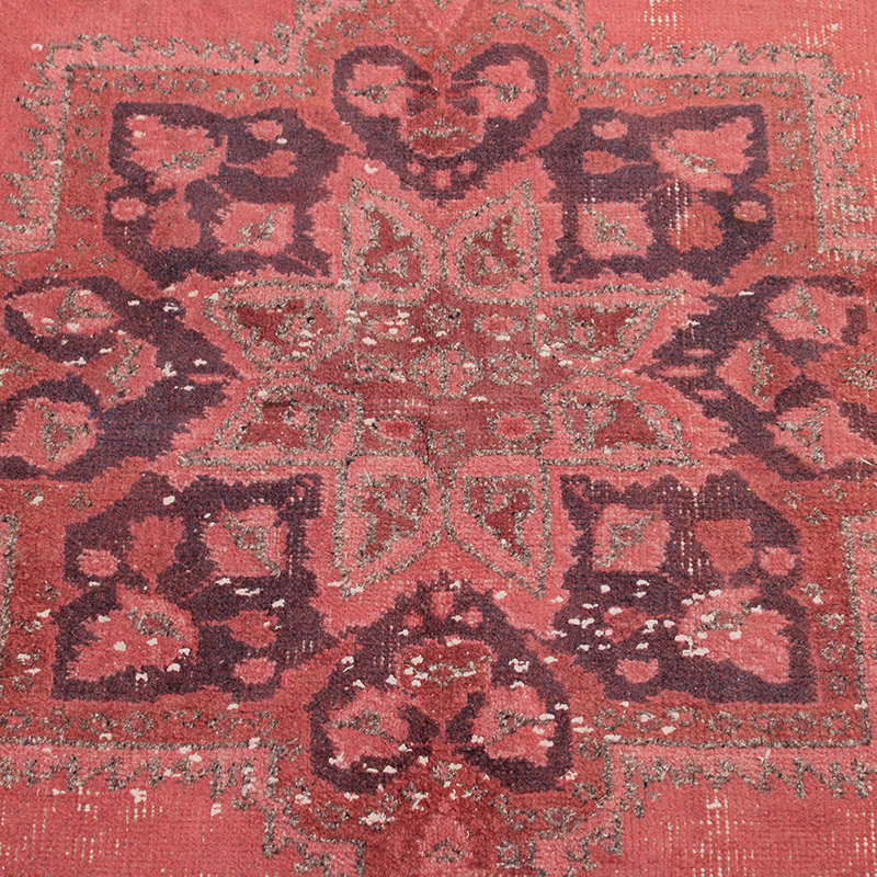 Over-dyed Vintage Hand-Knotted Turkish Rug - 5' 9" x 9' 5" (69" x 113") - K0085606
