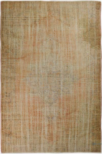 Alfombra Turca Vintage Sobre-teñida - 197 cm x 300 cm