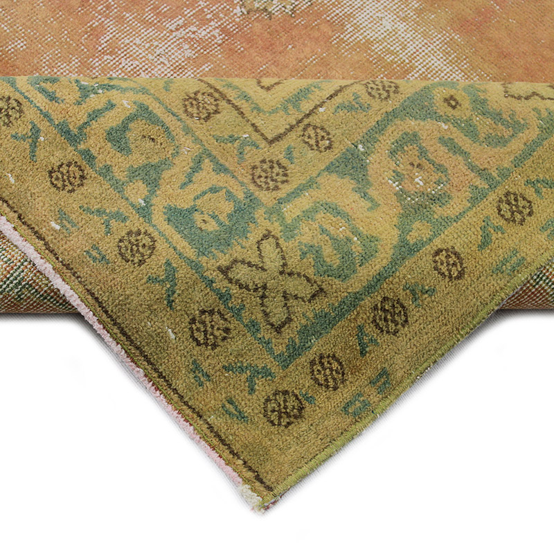Alfombra Turca Vintage Sobre-teñida - 150 cm x 261 cm - K0085610