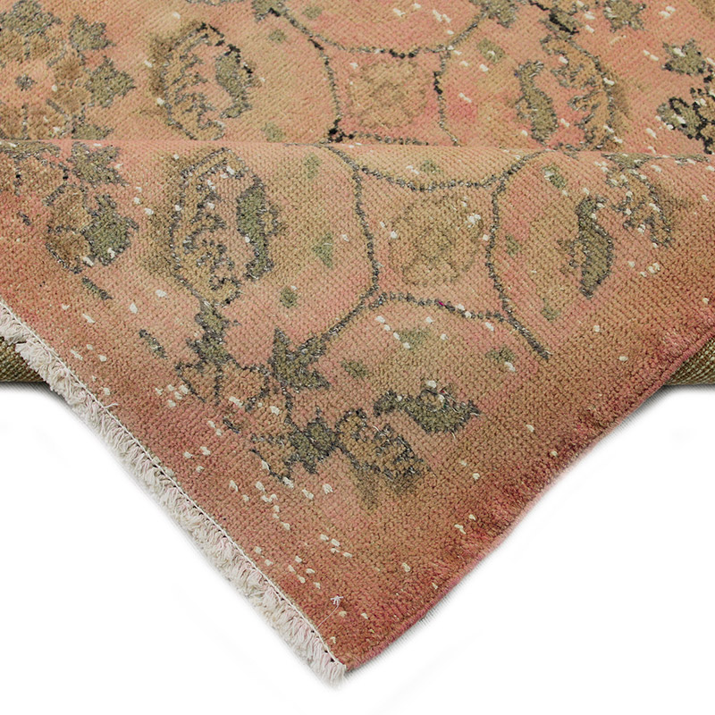 Alfombra Turca Vintage Sobre-teñida - 172 cm x 266 cm - K0085612