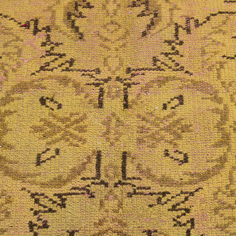 Alfombra Turca Vintage Sobre-teñida - 165 cm x 275 cm - K0085613