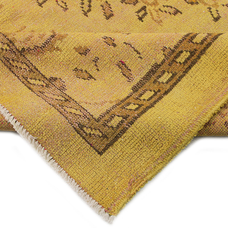 Alfombra Turca Vintage Sobre-teñida - 165 cm x 275 cm - K0085613