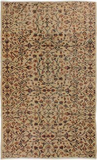 El Dokuma Vintage Hali - 117 cm x 191 cm