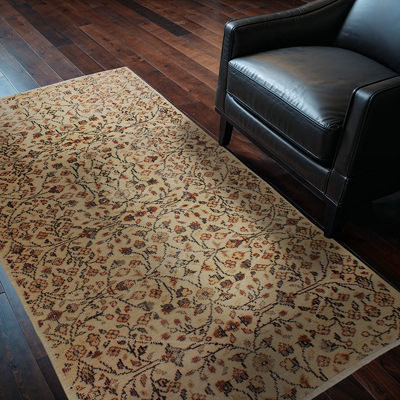 Alfombra Vintage Turca Anudada a Mano - 117 cm x 191 cm - K0085615