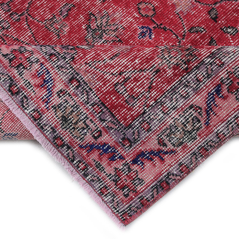 Alfombra Vintage Turca Anudada a Mano - 97 cm x 197 cm - K0085620