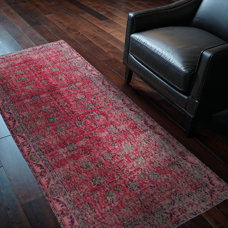 Vintage Turkish Hand-Knotted Rug - 3' 2" x 6' 6" (38" x 78") - K0085620