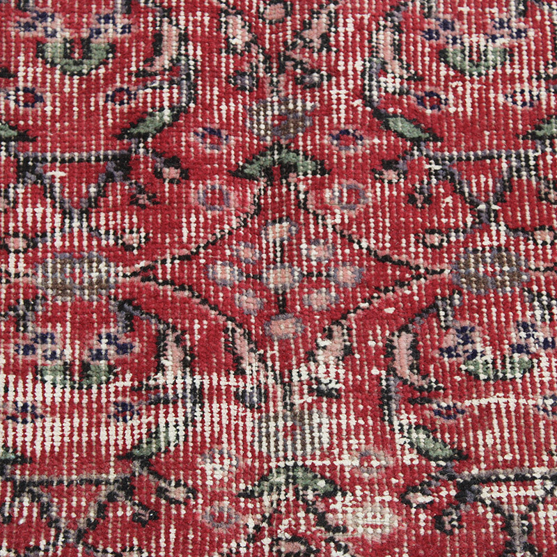 Vintage Turkish Hand-Knotted Rug - 4' 9" x 8' 11" (57" x 107") - K0085622