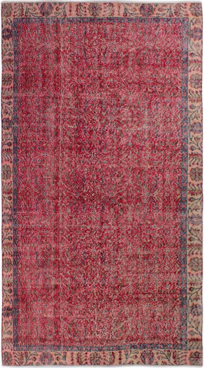 Vintage Turkish Hand-Knotted Rug - 4' 6" x 8' 4" (54" x 100")