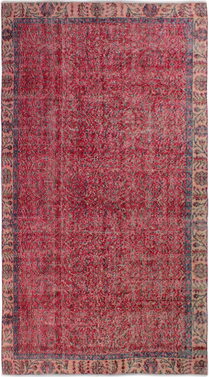 Vintage Turkish Hand-Knotted Rug - 4' 6" x 8' 4" (54" x 100") - K0085623