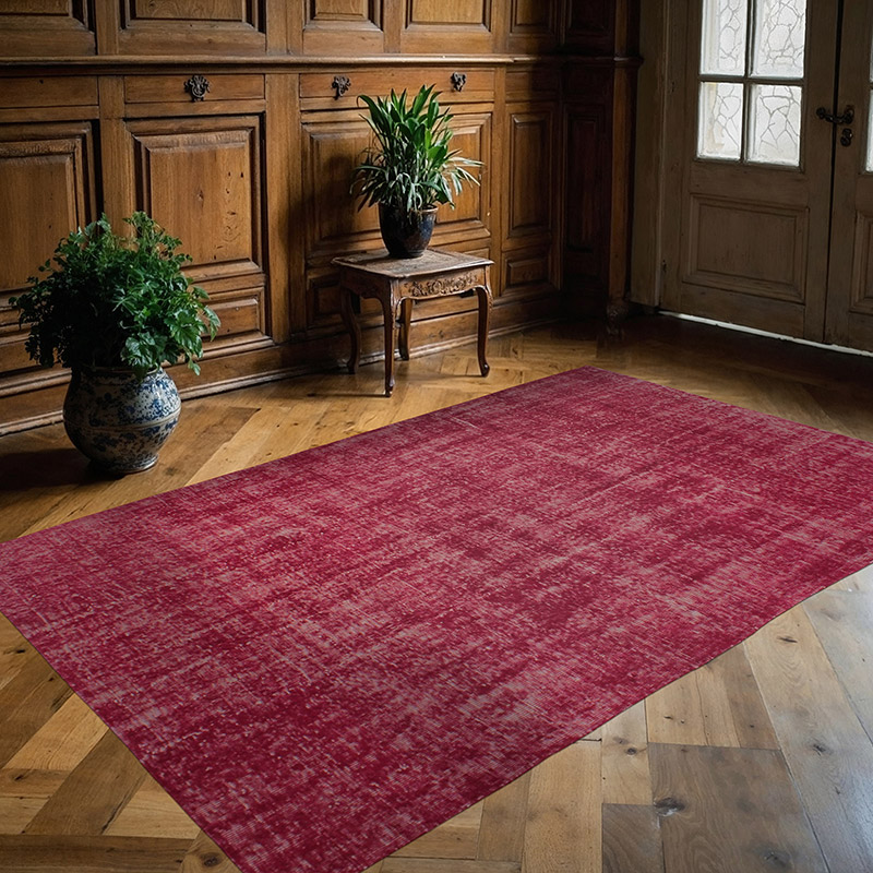 Alfombra Turca Vintage Sobre-teñida - 148 cm x 232 cm - K0085633