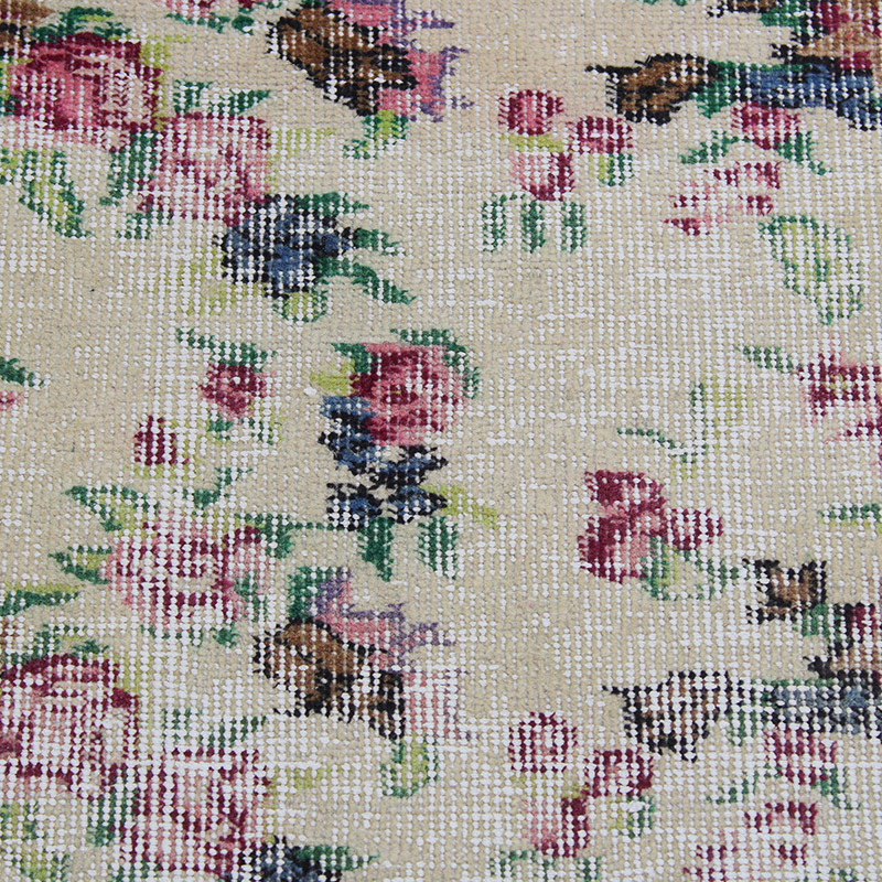 Vintage Turkish Hand-Knotted Rug - 4' 8" x 7' 7" (56" x 91") - K0085634