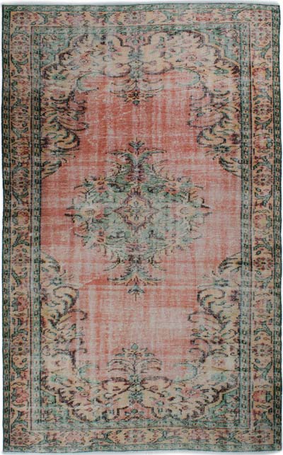 El Dokuma Vintage Halı - 155 cm x 255 cm