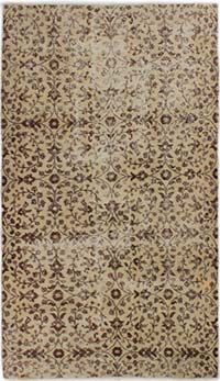 El Dokuma Vintage Hali - 112 cm x 198 cm