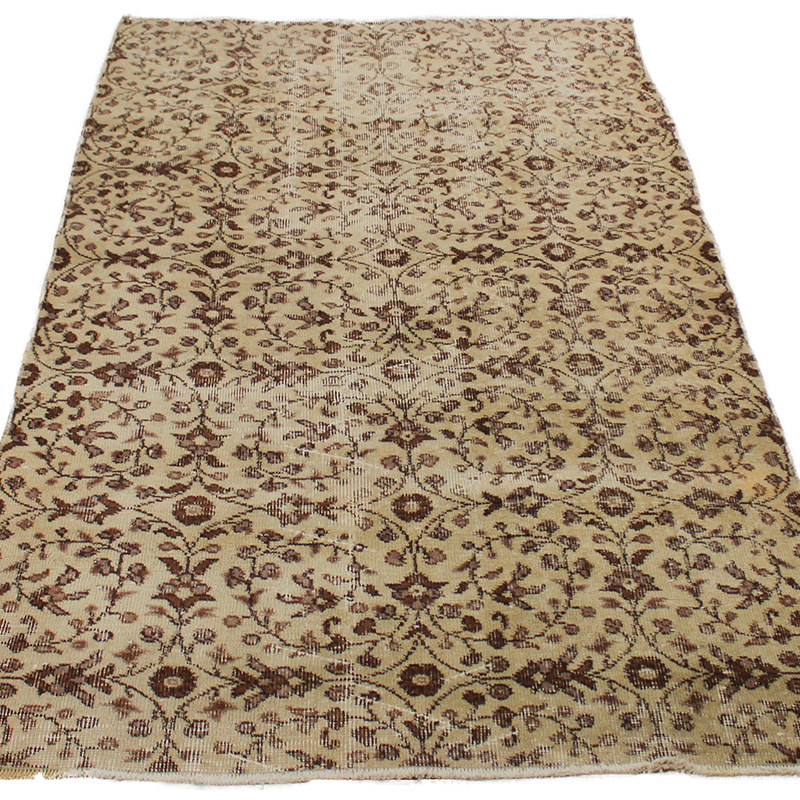 Vintage Turkish Hand-Knotted Rug - 3' 8" x 6' 6" (44" x 78") - K0085637