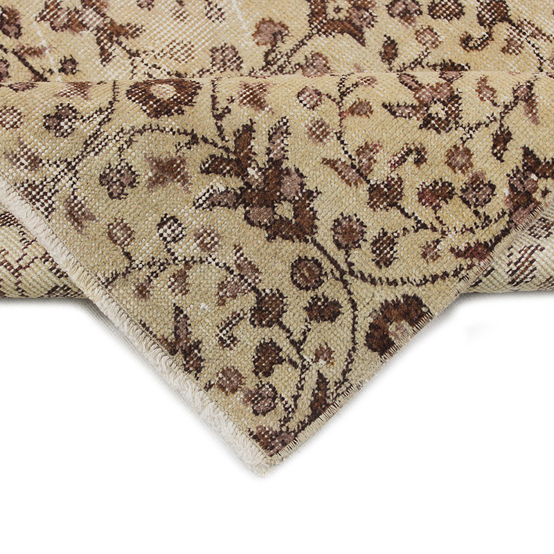 Vintage Turkish Hand-Knotted Rug - 3' 8" x 6' 6" (44" x 78") - K0085637