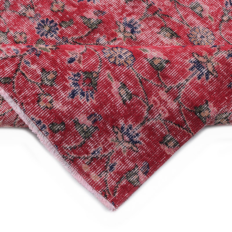 Alfombra Vintage Turca Anudada a Mano - 184 cm x 275 cm - K0085641
