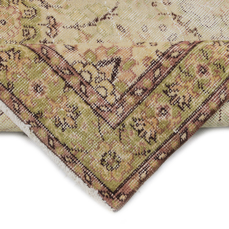 Vintage Turkish Hand-Knotted Rug - 3'  x 6' 2" (36" x 74") - K0085643