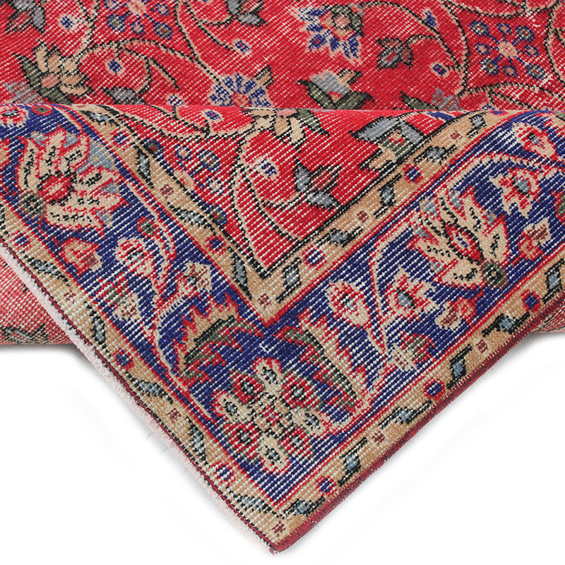 Vintage Turkish Hand-Knotted Rug - 3' 8" x 6' 8" (44" x 80") - K0085644