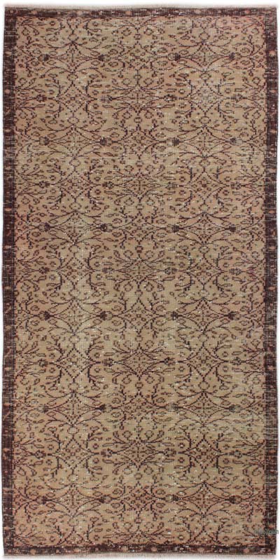 El Dokuma Vintage Halı - 115 cm x 230 cm