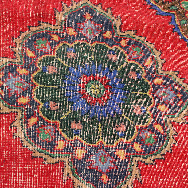 El Dokuma Vintage Halı - 145 cm x 314 cm - K0085649